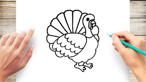 easy to draw thanksgiving pictures